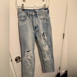 Super down jeans sold on revolve